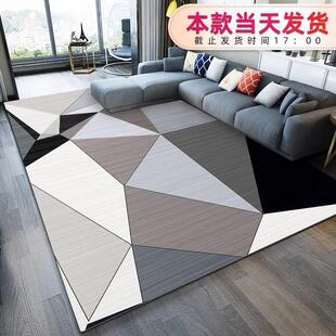 北欧风地毯客厅简约茶几沙发卧室房间满铺床边毯家用大面积地毯垫