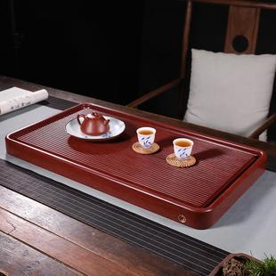 壶承 电木茶盘家用高端茶海现代功夫茶具简约干泡台带排水管储水式