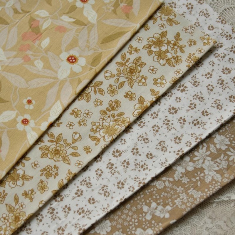 日韩田园小碎花纯棉布料 夏季洋装衬D衫童装连衣裙服装面料手工di