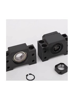 替代怡合达 方形丝杠支座组件 侧面带孔型 固定侧LEB61 LEB71