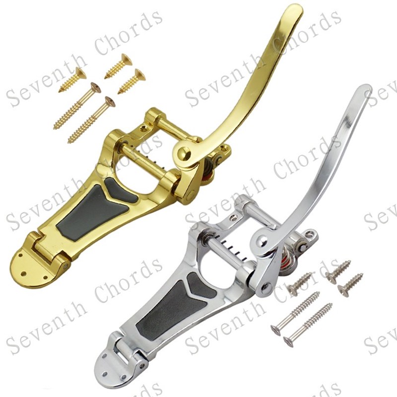 B-70 ES 355 LP爵士电吉他琴桥拉弦板颤音系统 大摇秆杆大摇把 银