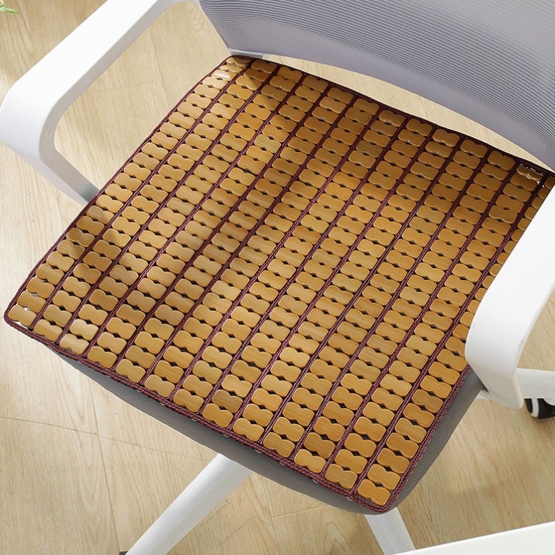 夏季麻将凉席坐垫办公室沙发凉垫椅子透气竹椅垫夏天学生汽车座垫