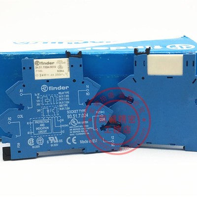 原装芬德finder继电器 34.51.7.024.0010 配套93.51.7.024 整套