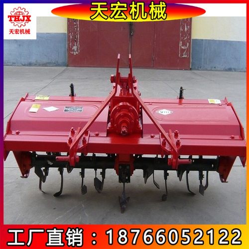 四轮拖拉机带大型旋耕机 打田松土旋耕机 农用翻耕犁耙旋耕机直销