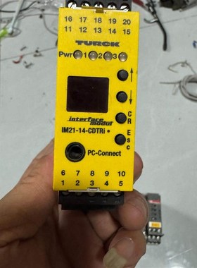 图尔克继电器 IM21-14-CDTRI 实物拍功能包好10