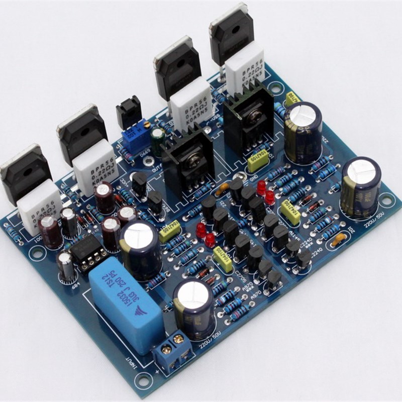 YJ00178新款数字功放板-ON四管小甲类含大管 2块