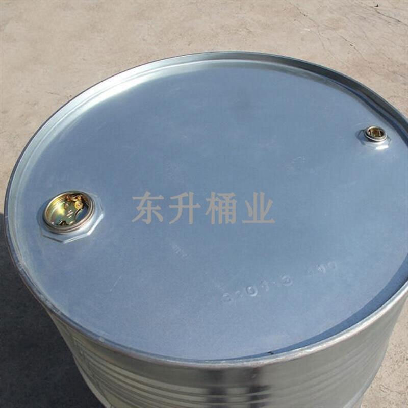 全新200公斤闭口烤漆铁桶200升油桶蓝色加厚镀锌开口大铁桶广东发