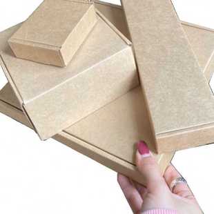 白色飞机纸壳 纸盒 30CM 工厂打包箱子特硬三层瓦楞快递盒原色包装