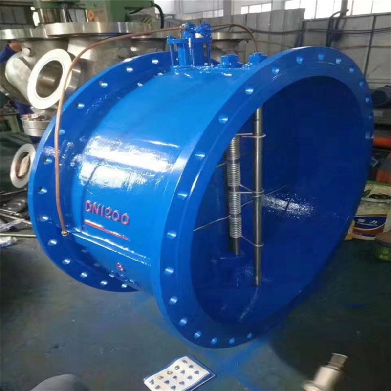 微阻缓闭蝶式止回阀HH49X-10C消声缓闭止回阀软密封密封面碟式阀