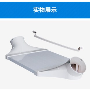 过梁器排风扁管新风机不打孔横梁过渡器新风系统配件管道辅材