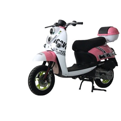 小龟王接送孩子男女踏板车双人摩托车代步车