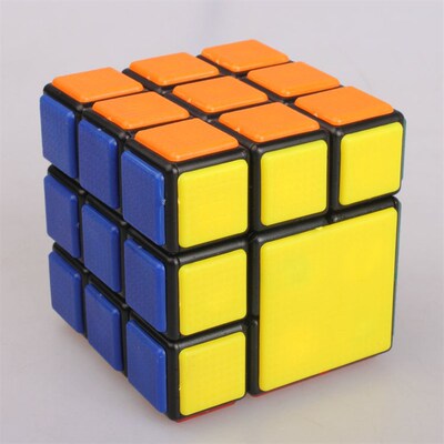 梯色 3层三阶捆绑魔方 3 Slices Bandaged Cube 限制旋转魔方