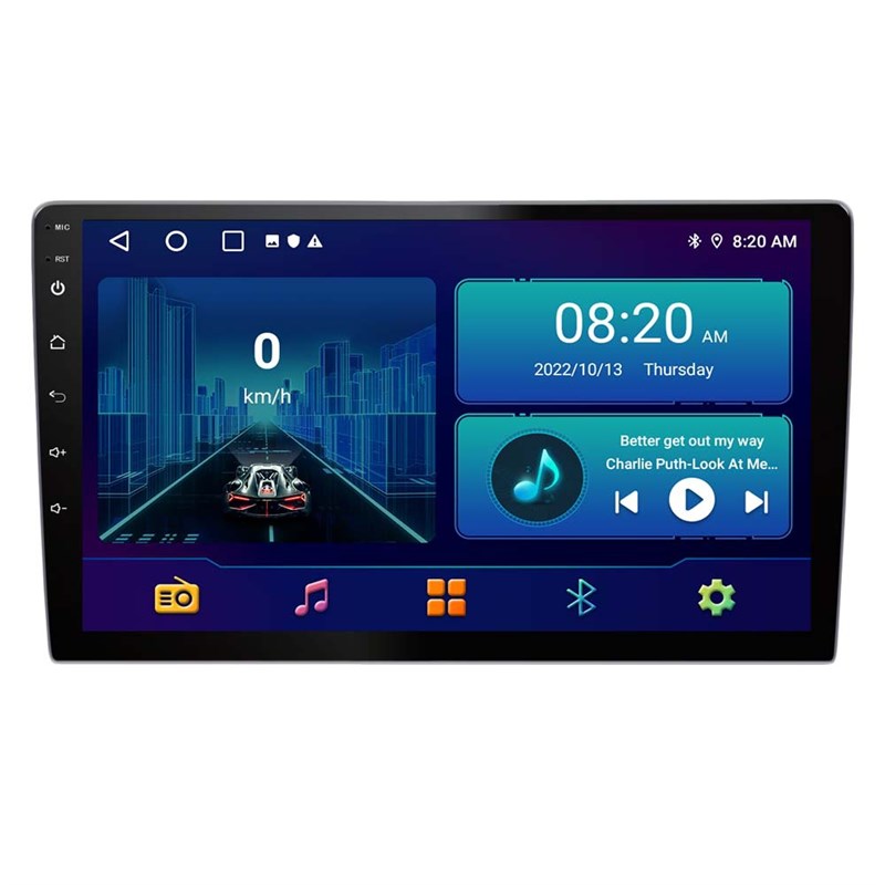 热卖7寸9寸10寸汽车大屏导航一体机恒晨安卓通用车载导航倒车