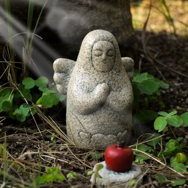 塞尔达传说利亚花园摆件可爱女神庭院之息王国之泪石像模型海拉鲁