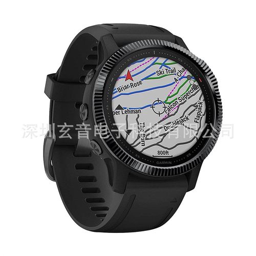 适用佳明Garmin Fenix 6s刻度金属表圈 竞速保护圈 蚀刻数字表壳