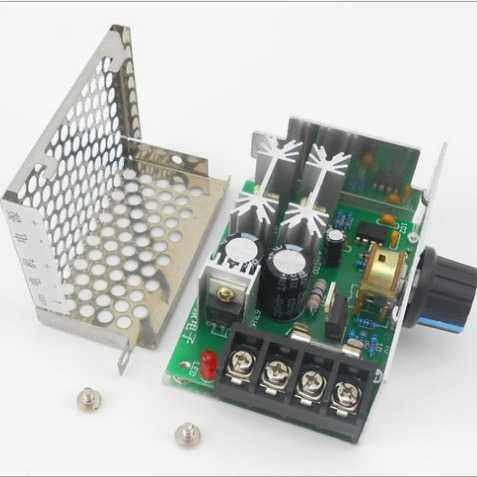 直流电机调速器12V24V36V48V大功率驱动模块PWM 控制器20A 金属壳,电子元器件市场,音频模块/功放模块,淘宝优惠券,粉丝福利购,淘宝优惠卷