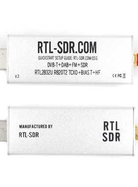 RTL-SDR V3 R820T2 RTL2832U 1PPM TCXO SMA RTLSDR 软件定义无线
