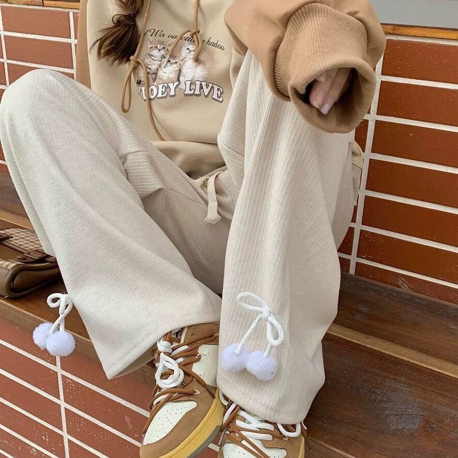 阔腿裤女灯芯绒秋冬休闲裤百搭可休闲裤