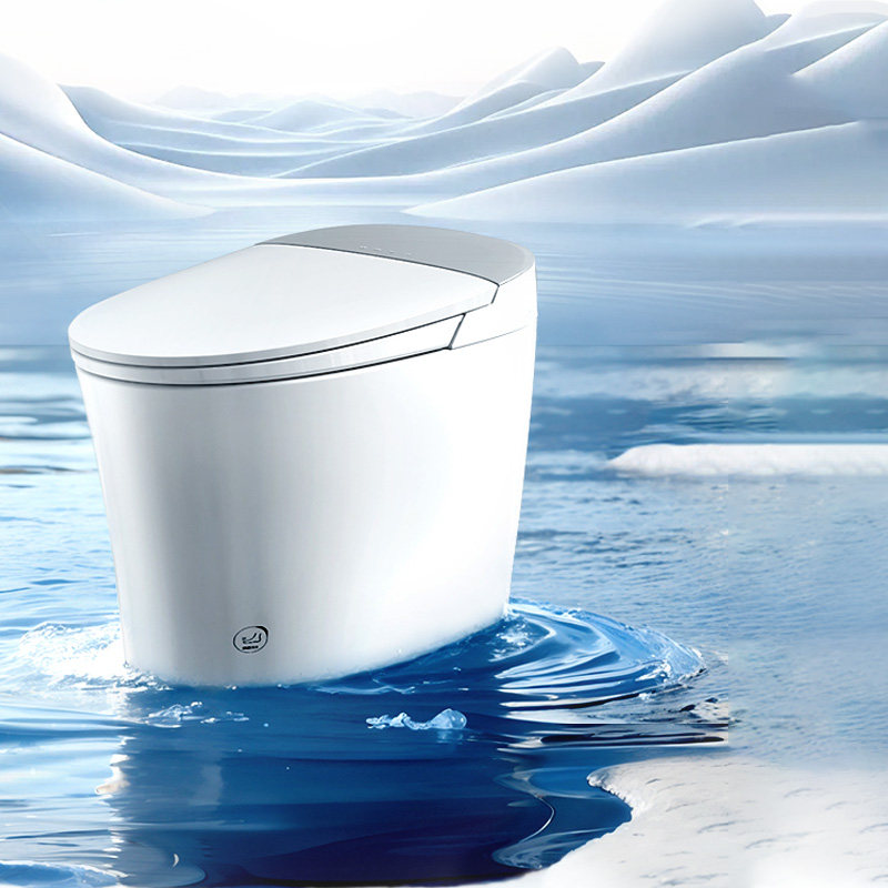 恒洁零压智能马桶脚感冲水小户型家用多水型智控冲水H3A