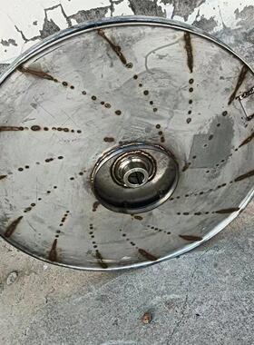 不锈钢材质翻边叶轮AZY53.05汽轮机 轴封抽风机 轴加风机专用叶轮