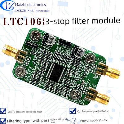 Ltc1068模块范围控制滤波器低通滤波器窄带通滤波器高通滤波器