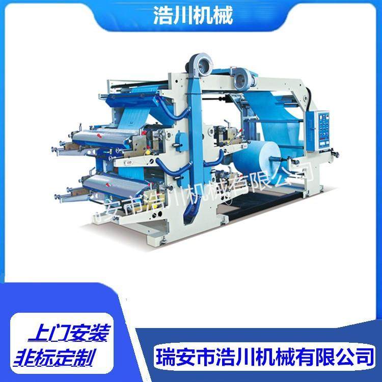 4色柔版印刷机4色塑料薄膜层叠式凸版印刷机 水刺无纺布印刷机,机械设备,印刷设备,淘宝优惠券,粉丝福利购,淘宝优惠卷