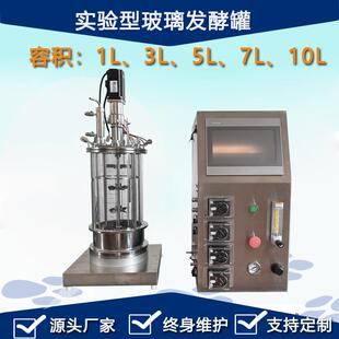 实验用小型玻璃发酵罐-生物农药新品研发用