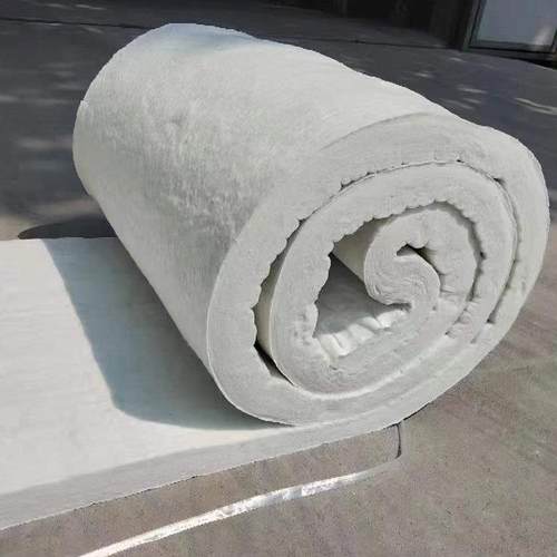 工业窑炉硅酸铝双面针刺毯128k锅炉防火隔热棉硅酸铝陶瓷纤维毡