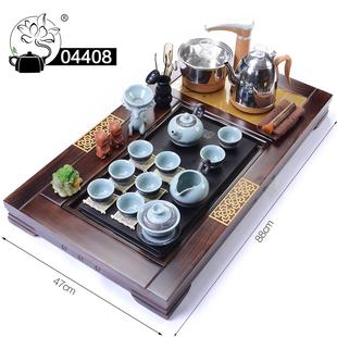 茶盘茶台大号家用全自动上水客厅办公陶瓷功夫紫砂 整套茶具套装