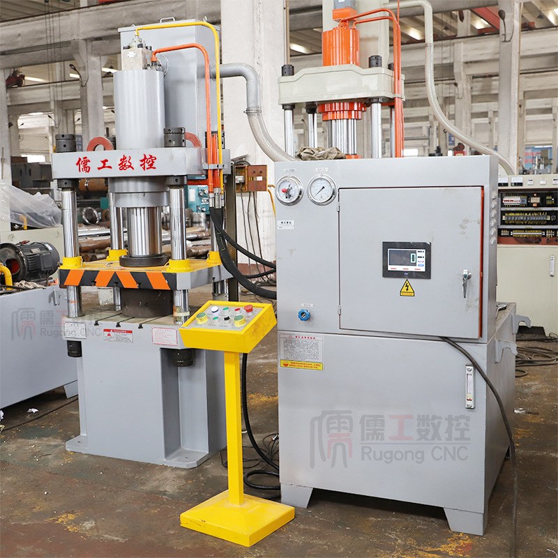 120吨PE菜板成型油压机厂家现货120TPE菜板成型四柱液压机压力机