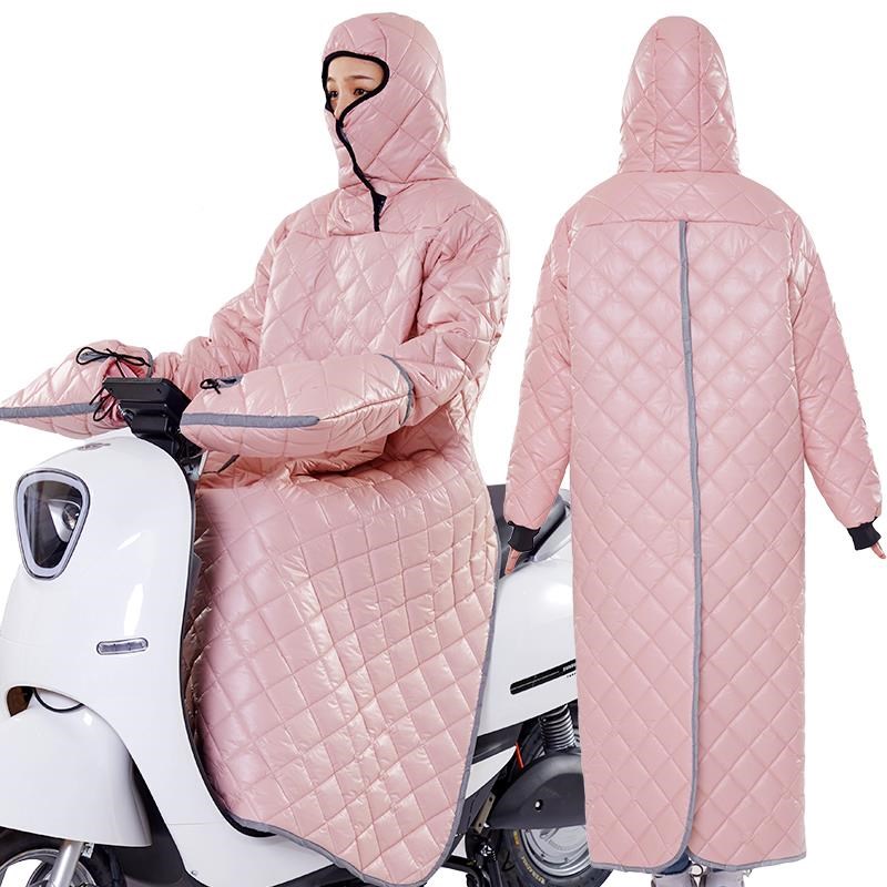 电寒动车电挡衣冬季防加厚加绒防水瓶车电车ww21风保暖.骑车挡风