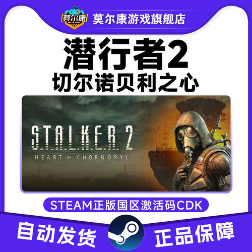 Steam 潜行者2 切尔诺贝利之心 潜行者2 国区激活码CDKEY PC游戏