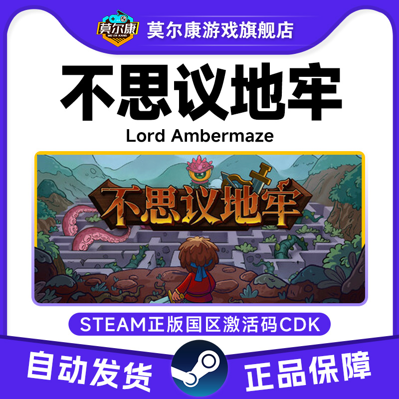 Steam 不思议地牢 Lord Ambermaze 国区CDK激活码 PC正版中文游戏