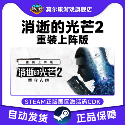 Steam 消逝的光芒2重装上阵版 消光2 消失的光芒 激活码CDKEY