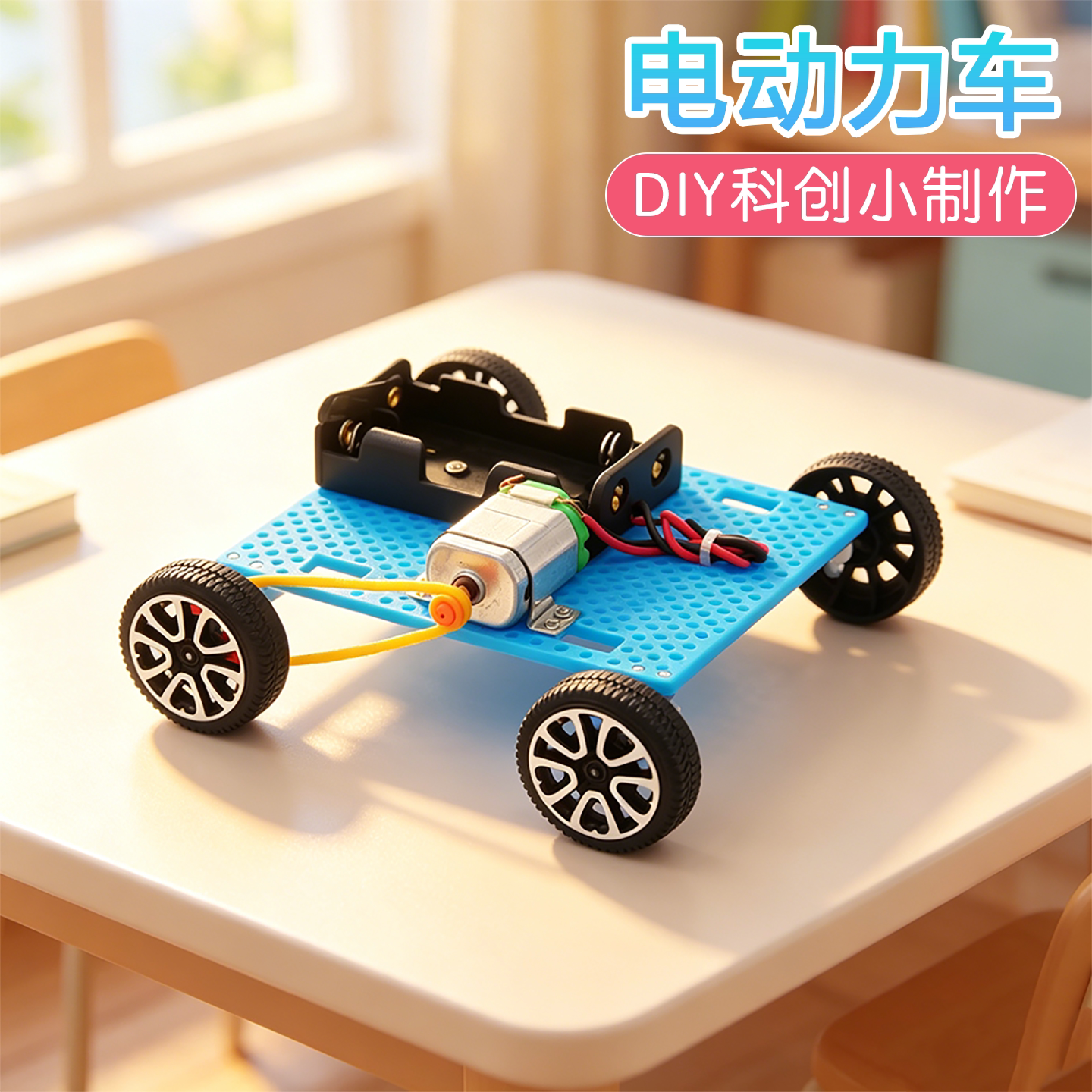 电动力车科学启蒙实验科创小制作