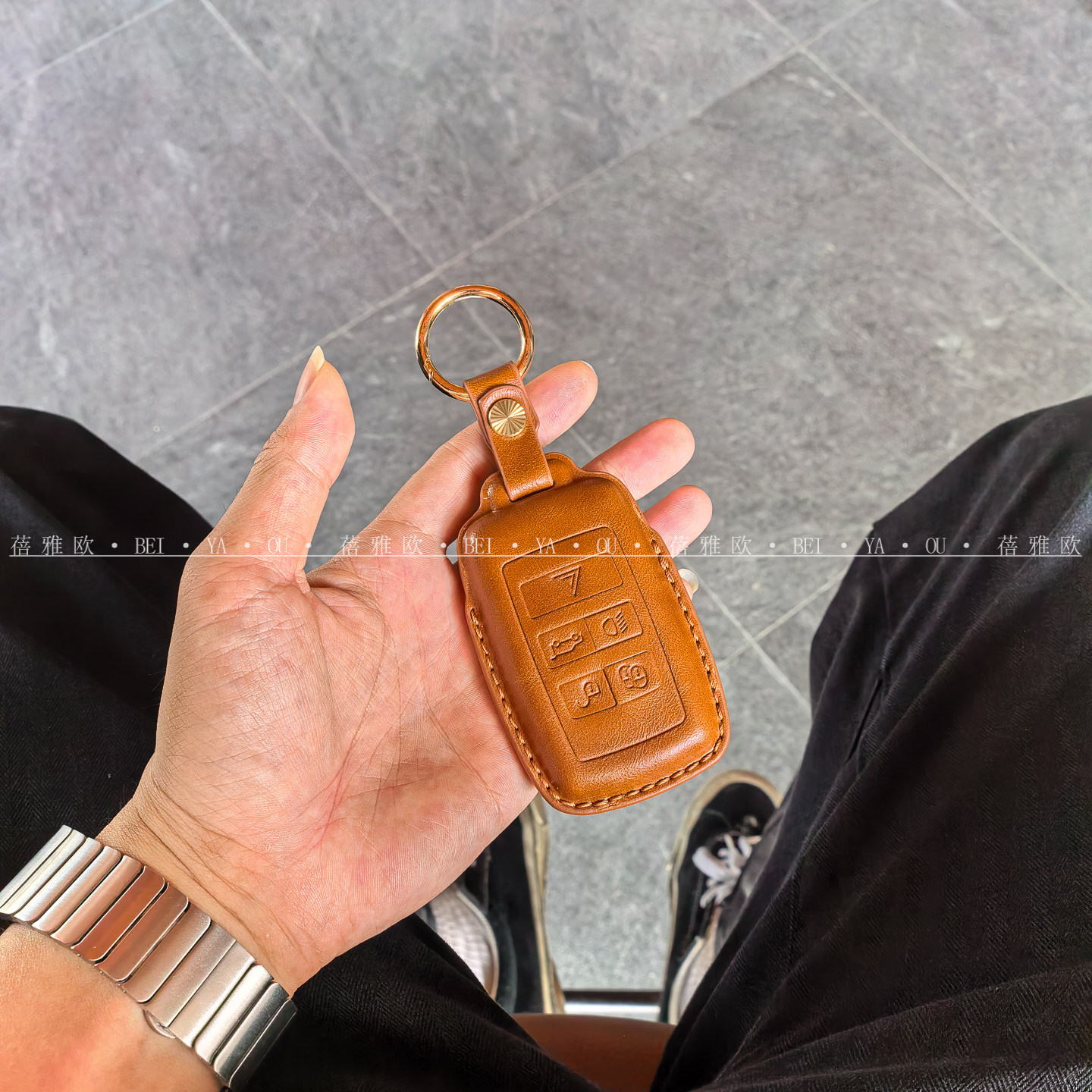 适用路虎极光钥匙套神行发现运动