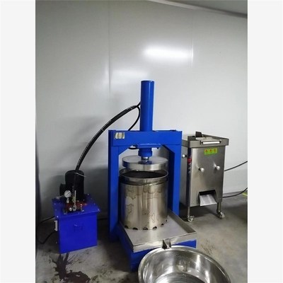 不锈钢电动压榨机葡萄皮渣酒糟水果蜂蜜油渣榨汁机大功率油压机