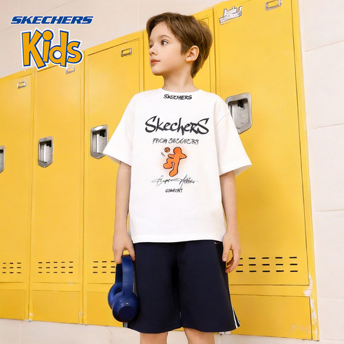 SkechersKids斯凯奇儿童短袖t恤