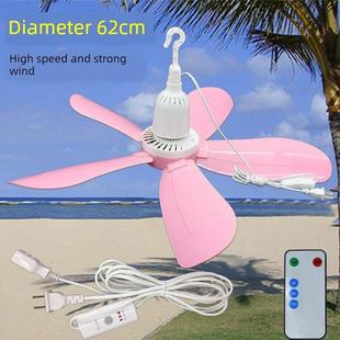 直销62cm强风高速大型蚊帐吊扇家庭静音宿舍学生床五叶强风