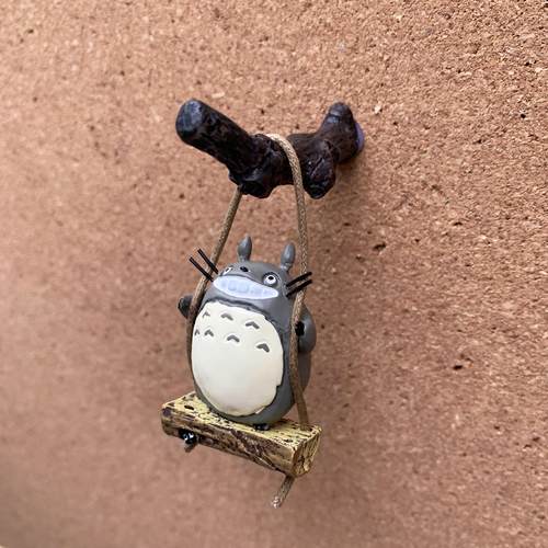 1套 猫秋千树枝装饰软木留言地图按钉 新款毛毡门板照片墙周边