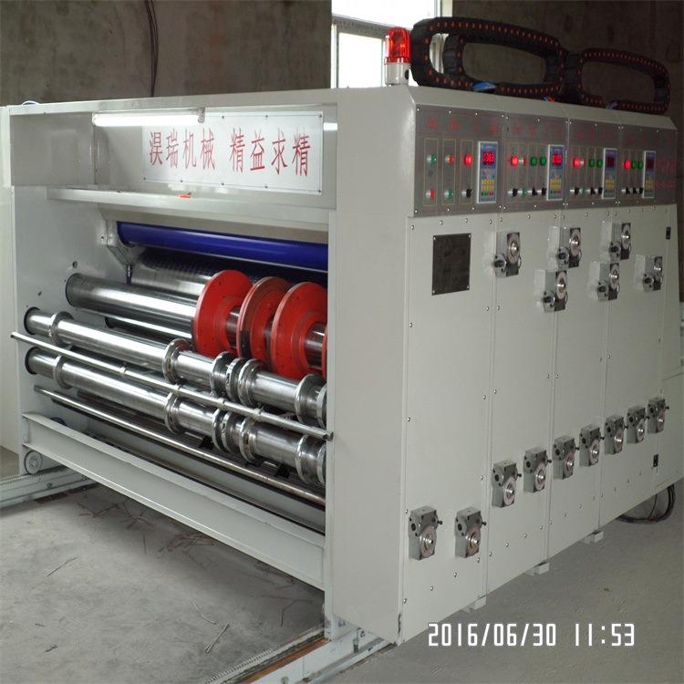 1400*2800型半自动双色水墨印刷开槽机厂家供应柔版印刷机