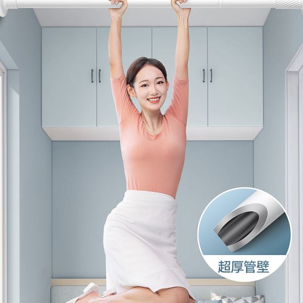 静音窗帘轨道免打孔安装滑轨滑轮阳台侧装窗帘杆挂钩导轨顶装滑芸