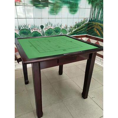 包邮家用实木麻将桌棋牌桌手搓麻将手动两用宿舍棋牌桌餐桌麻雀台
