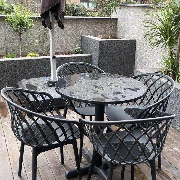 户外室外桌椅三件套组合奶茶店餐椅北欧网红外摆休闲桌椅庭院露天,住宅家具,桌椅套件,淘宝优惠券,粉丝福利购,淘宝优惠卷