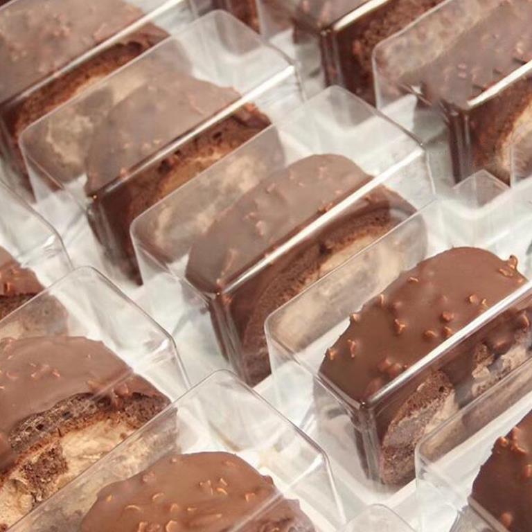 日式蛋糕卷包装盒子烘焙包装梦龙瑞士卷虎皮卷奶冻卷切块打包盒