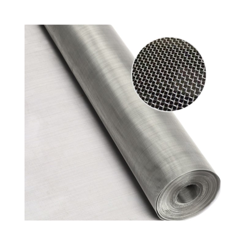 304316L筛网平纹编织现货100/120/150/165/180/200目不锈钢过滤网