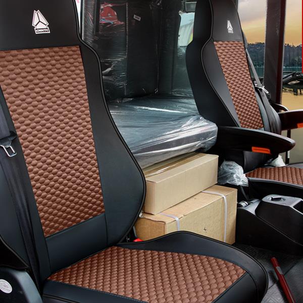 重汽豪沃tx7冰丝座套斯太尔汕德卡g5 g7s豪沃max豪瀚j7全包座椅套