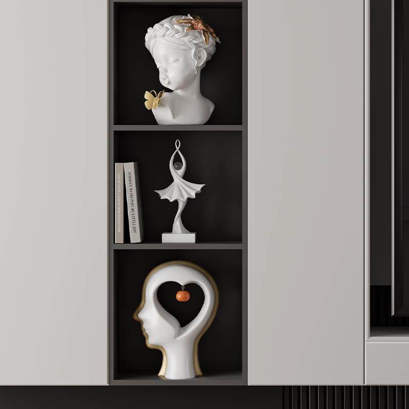 轻奢高档电视柜壁龛摆件现代简约家里客厅酒柜办公室柜艺术装饰品,家居饰品,装饰摆件,淘宝优惠券,粉丝福利购,淘宝优惠卷