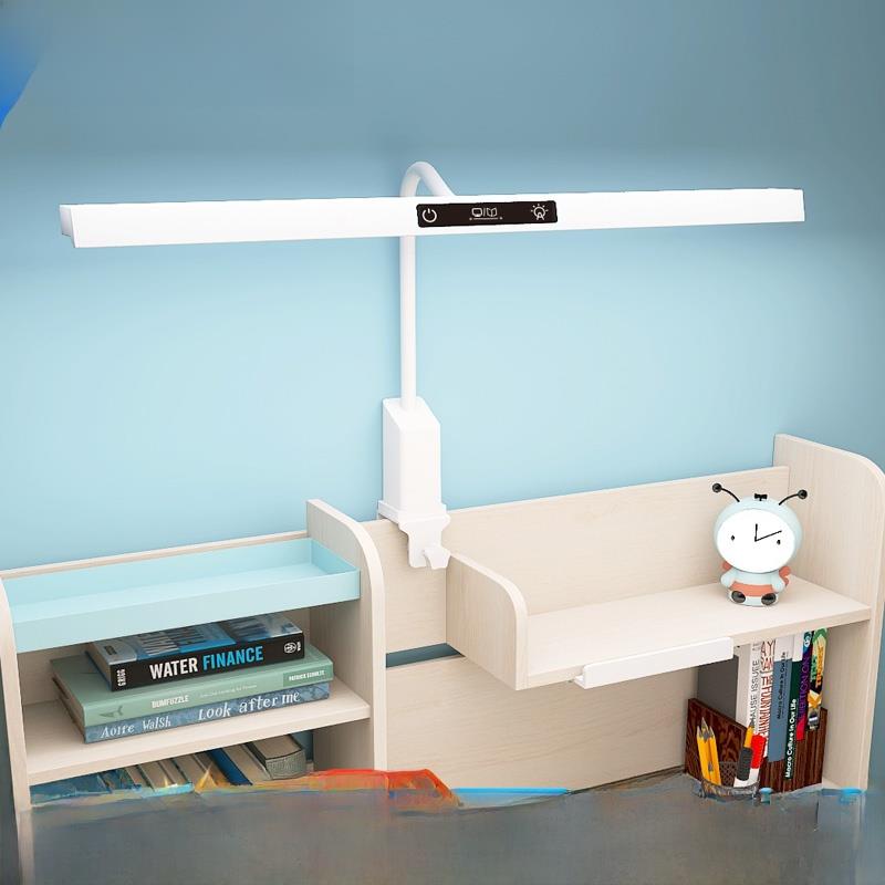 学习用台灯，儿童专用防眩光桌，夹式无影作业阅读学生全光谱护眼