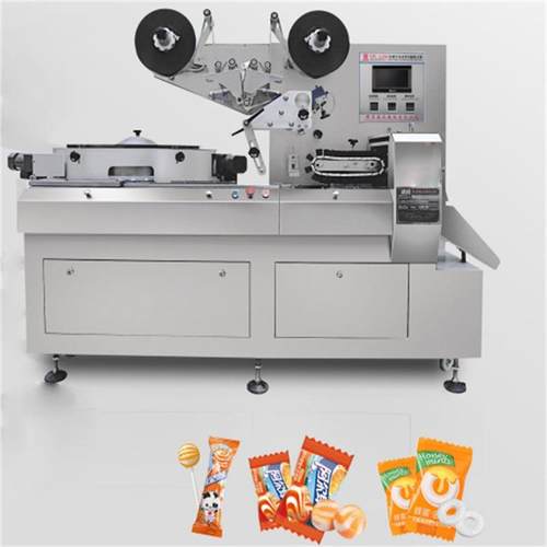 压片糖奶片糖果高速机棉花糖芝麻巧克力自动理料薄荷糖枕式包装机